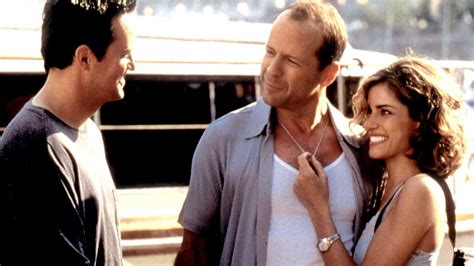 How A Bet With Matthew Perry Led To Bruce Willis Winning An .